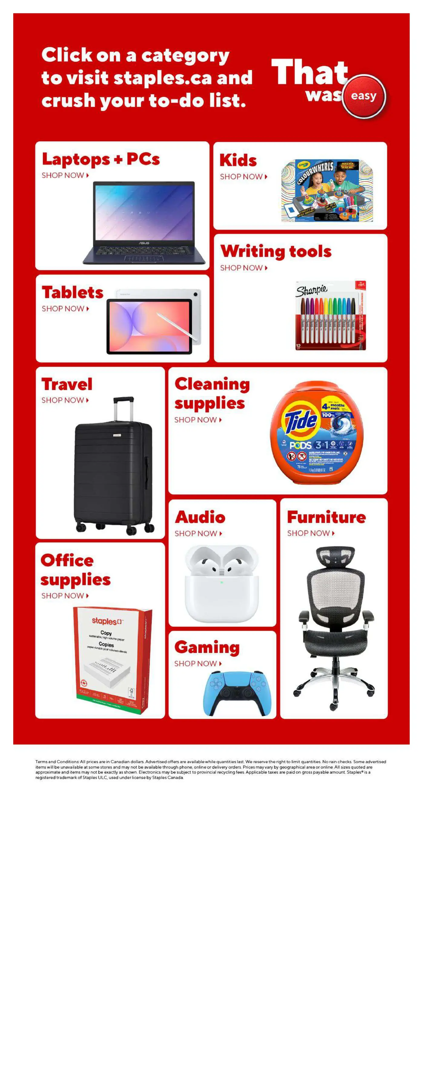 Staples Weekly Ad – Updated This Week Coupons & Promo Offers This Week